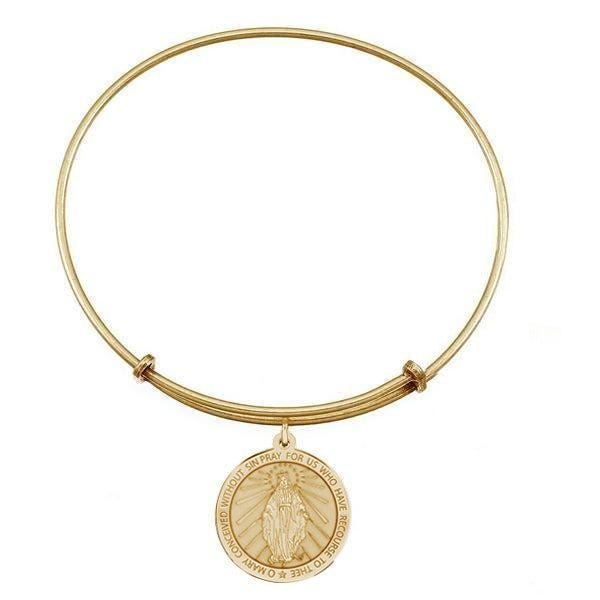 Expandable Bracelet W/ Miraculous Medal