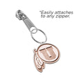 University of Utah Feathered U Zipper Pull