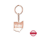 Ohio Outline Keychain