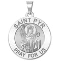 Saint Pyr Religious Medal "Round EXCLUSIVE"