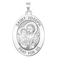 Saint Joseph Religious Oval Medal