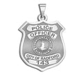Personalized Radford Virginia Police Badge with Your Rank and Number