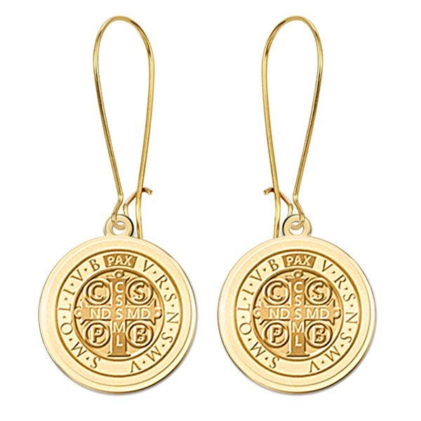 Saint Benedict Earrings "EXCLUSIVE"