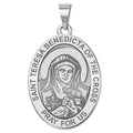 Saint Teresa Benedicta of the Cross - Oval Religious Medal
