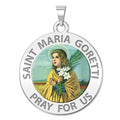 Saint Maria Goretti Religious Color Medal