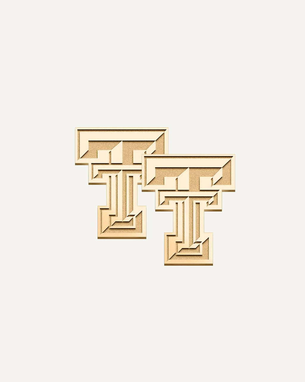 Texas Tech Logo Cuff Links