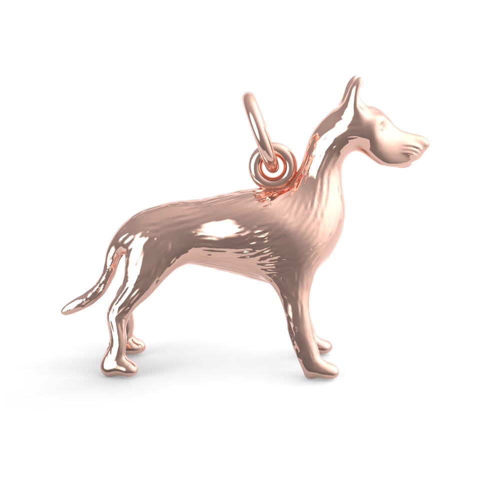 Great Dane Dog Charm