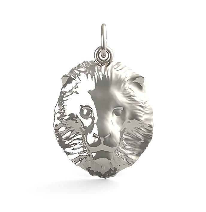 Lion Head Charm