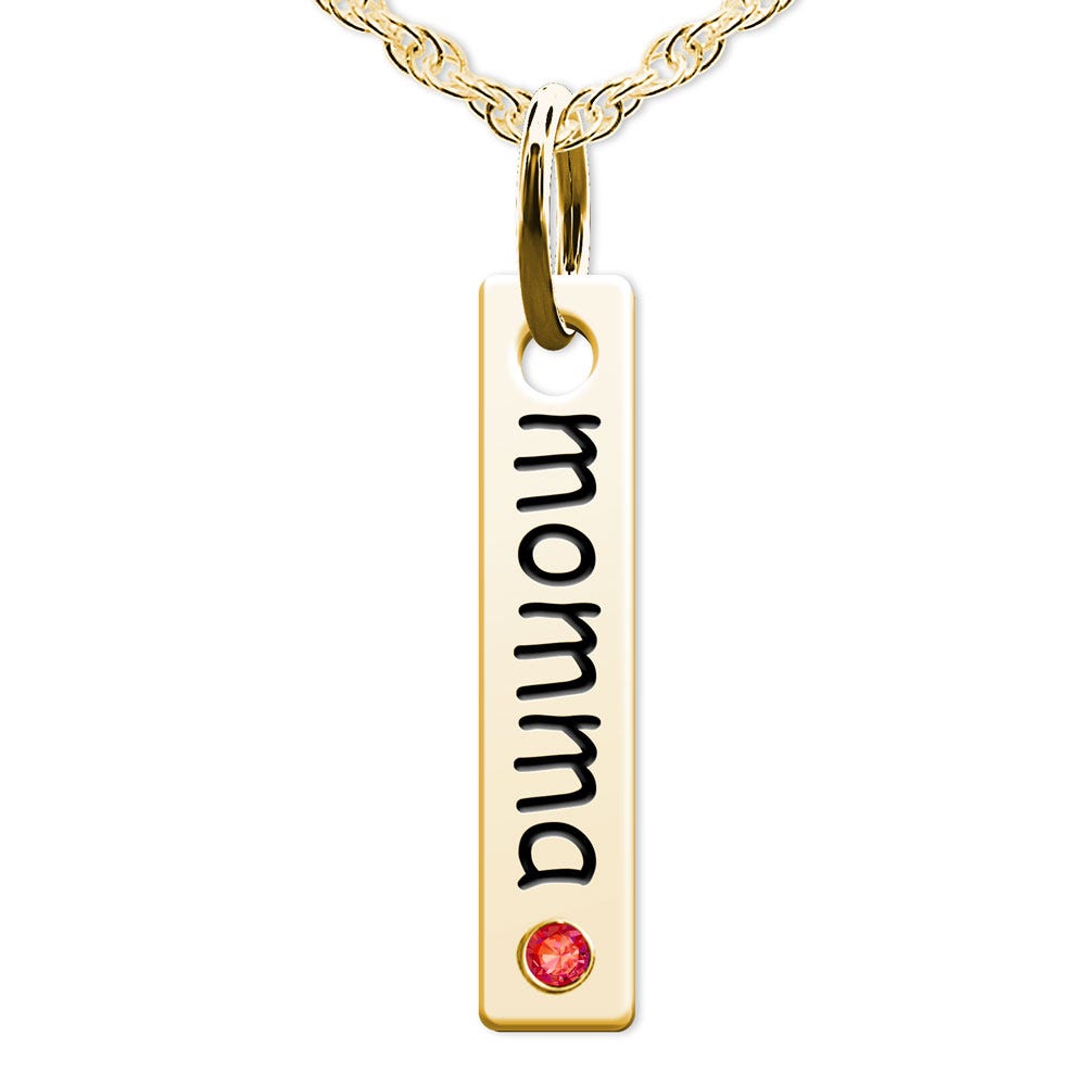 Momma Tall Tag Charm