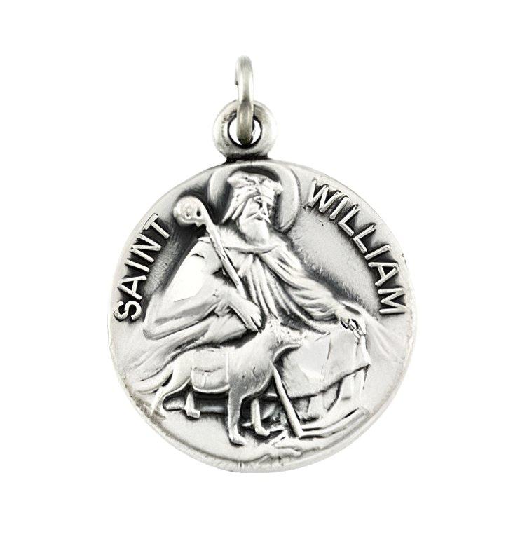 Saint William Religious Medal