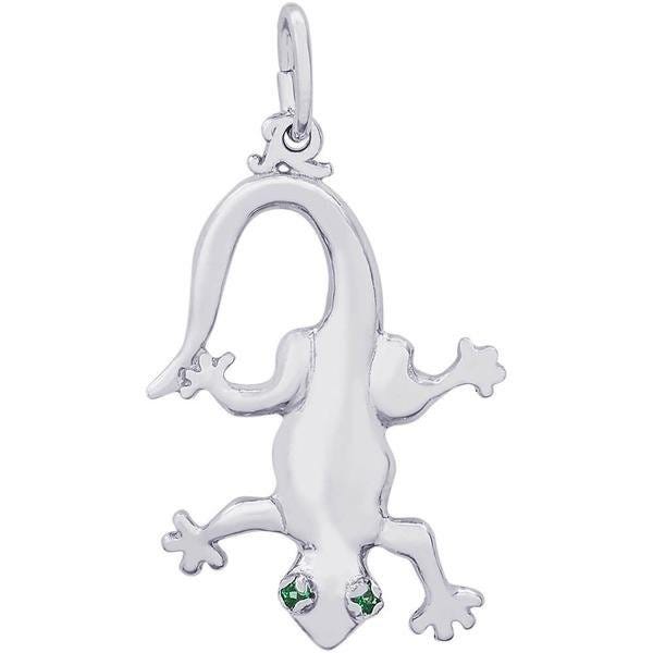 Gecko w/ Stones Charm