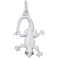 Gecko w/ Stones Charm