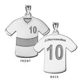 Soccer Jersey Charm or Pendant w/ Name & Number