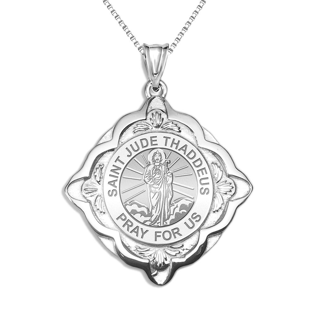 Saint Jude Thaddeus Cathedral Round Religious Medal