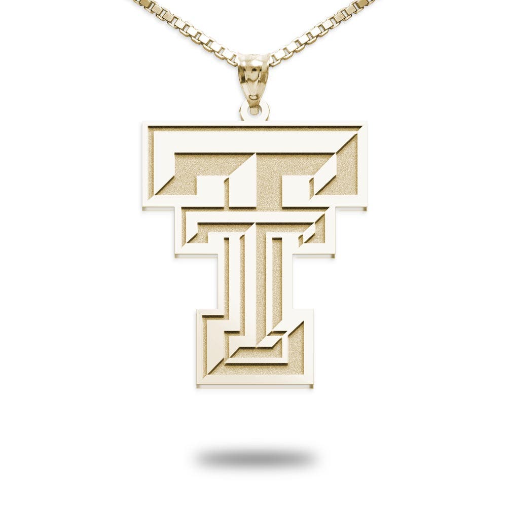 Texas Tech University Logo Necklace
