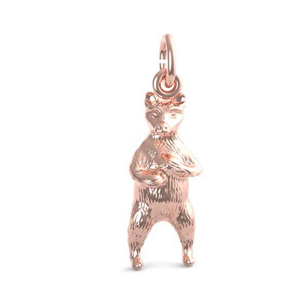 Grizzly Bear Charm
