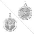 Male Track and Runner - Saint Sebastian Doubledside Sports Religious Medal "EXCLUSIVE"