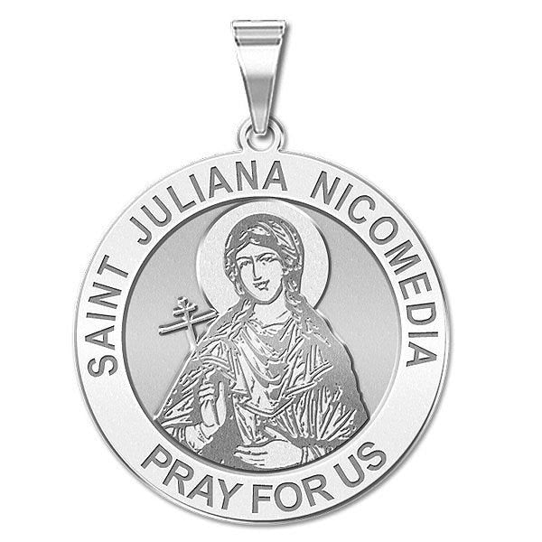 Saint Juliana Nicomedia Religious Medal