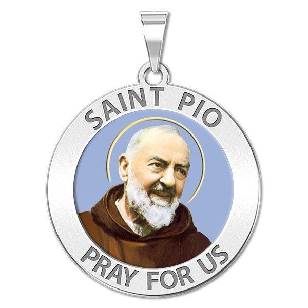 Saint Pio of Pietrelcina Religious Medal