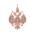 Russian Eagle Charm
