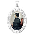 Saint Elizabeth Seton OVAL Religious Medal  "EXCLUSIVE"