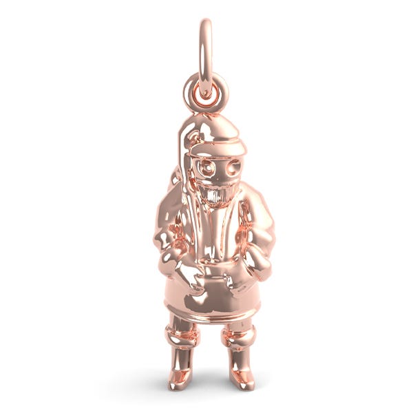 Christmas Santa Charm