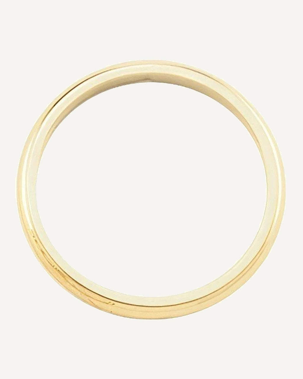 14k Yellow Gold 2mm Half-Round Wedding Band