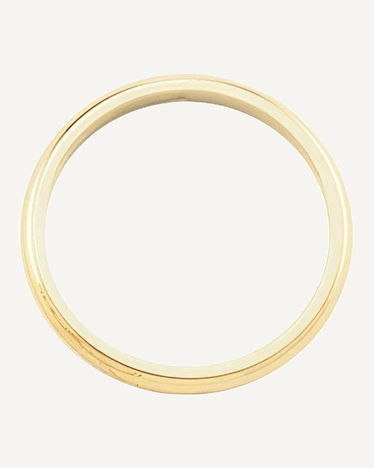 14k Yellow Gold 2mm Half-Round Wedding Band