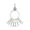 I Love You Skeleton Key Ring Charm