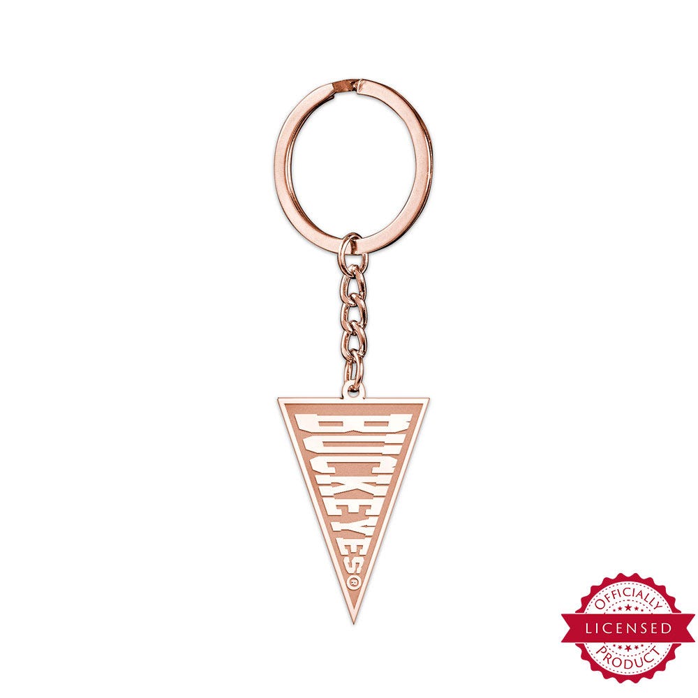 Buckeyes Flag Keychain