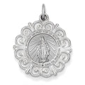 Round Filigree Miraculous Medal