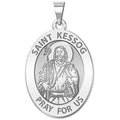 Saint Kessog Religious Medal - Oval "EXCLUSIVE"