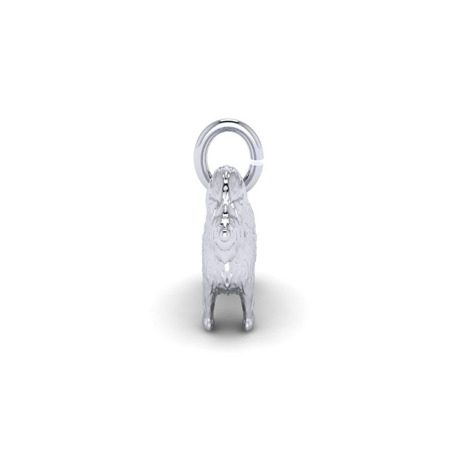 Bichon Frise Dog Charm