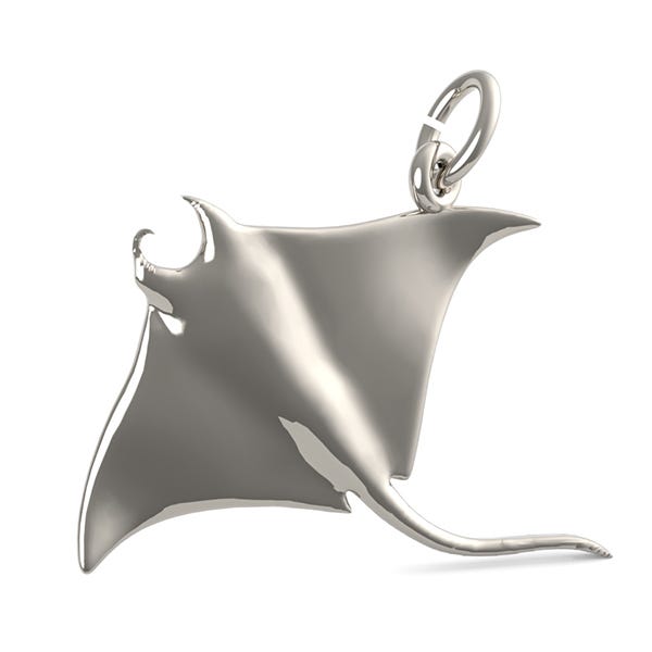 Manta Ray Charm