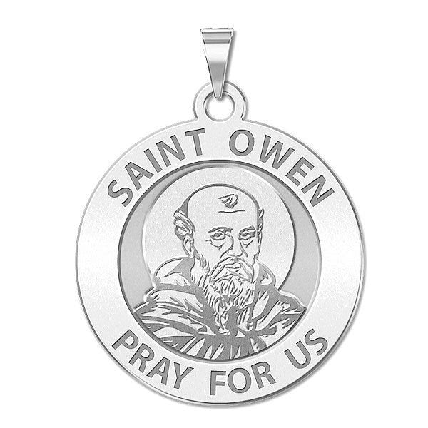 Saint Owen Religious Medal
