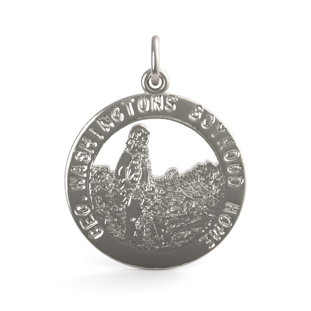 George Washingtons Boyhood Home Charm(4109)