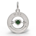 May Love Birthstone Charm