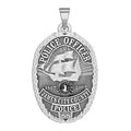 Personalized James City County Virginia Police Badge with Your Rank and Number