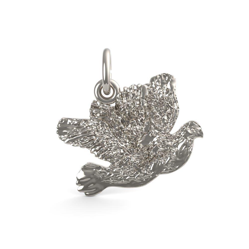 Turtle Doves Charm
