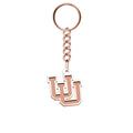 University of Utah Intertwined U Keychain