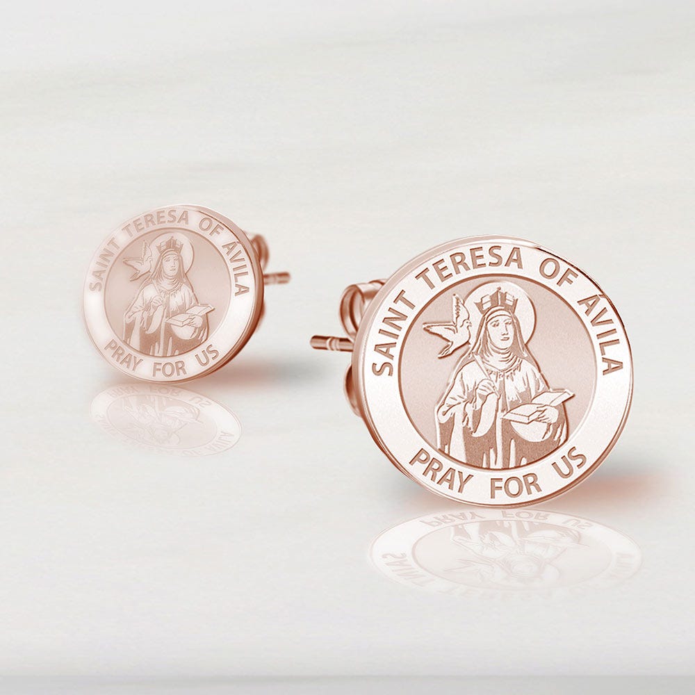 Pair of Saint Teresa of Avila Earrings