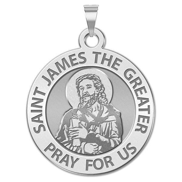 Saint James the Greater (portrait) Religious Medal