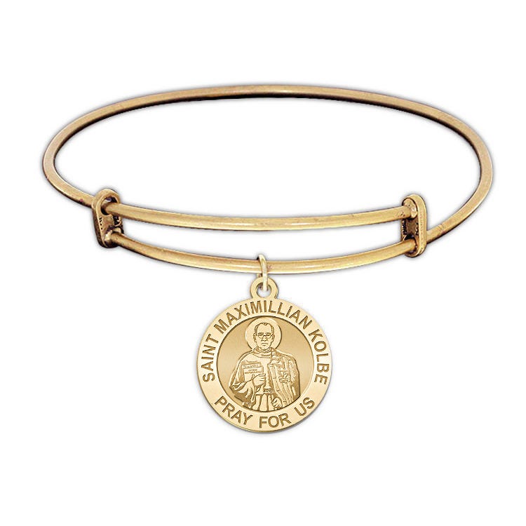 Saint Maximilian Kolbe Expandable Bracelet