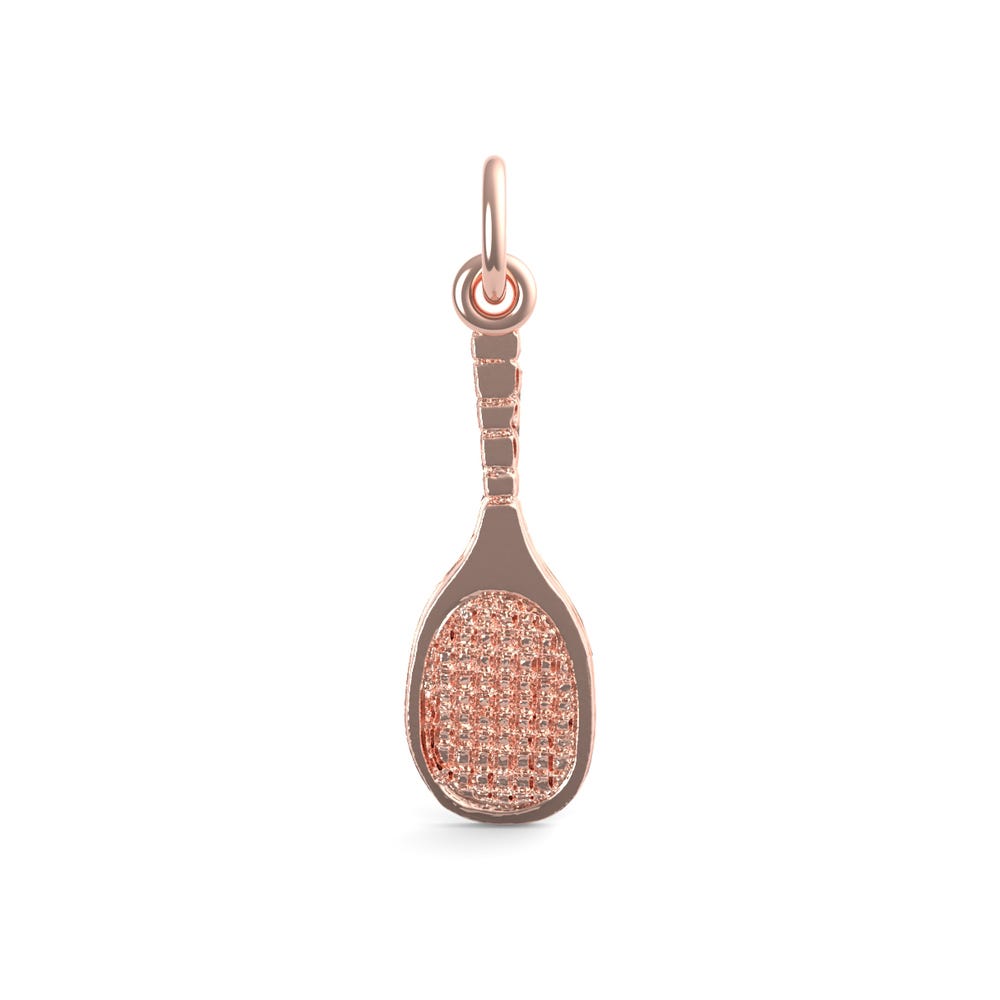 Racquetball Racquet Accent Charm