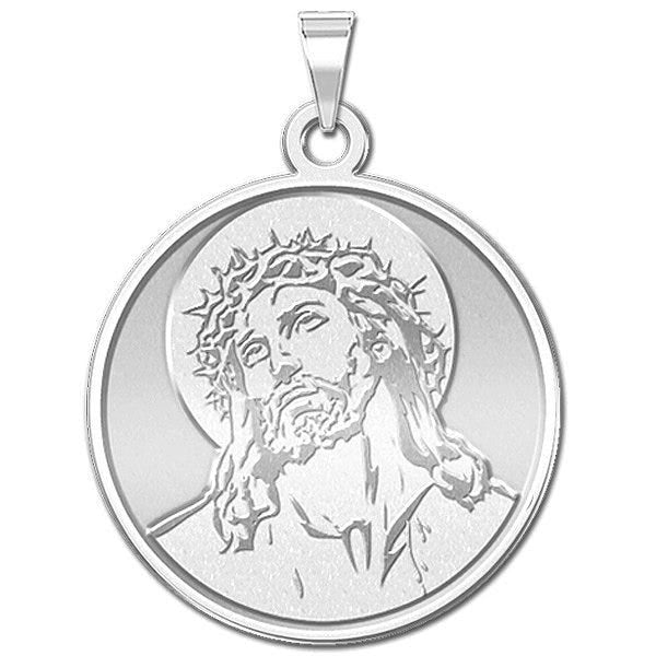 Ecce Homo Round Religious Medal "EXCLUSIVE"