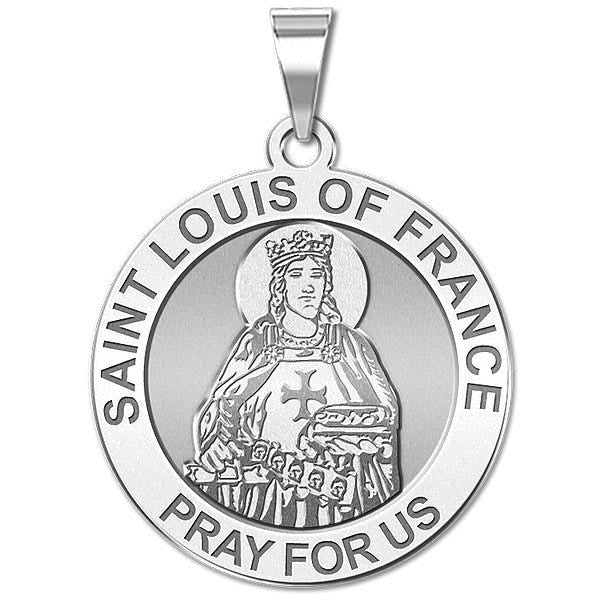 Saint Louis of France Religious Medal
