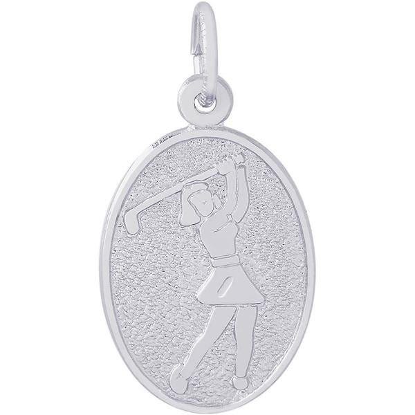 Female Golfer Engravable
