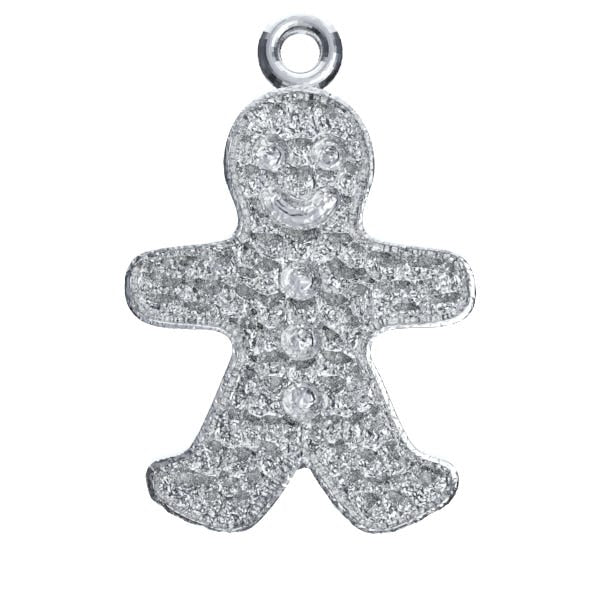 Gingerbread Man Charm(2274)