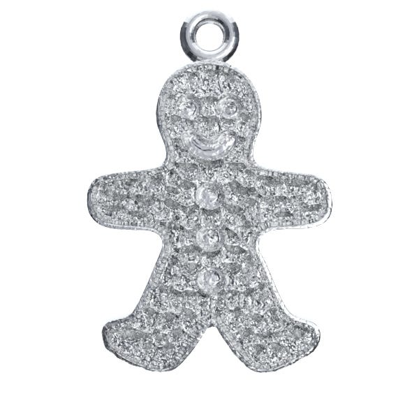 Gingerbread Man Charm(2274)