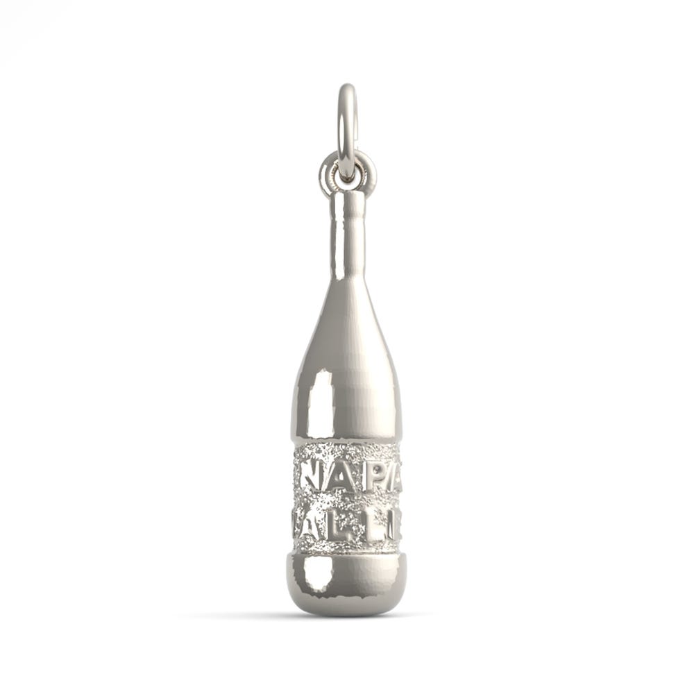 Napa Valley Wine Bottle Charm(2962)